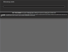 Tablet Screenshot of klccorp.com